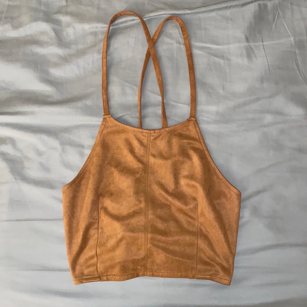 Tie back crop top